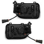 For 1991-1995 Toyota MR-2 MR2 Fog Light Driving Lamp Yellow Lens Left+Right