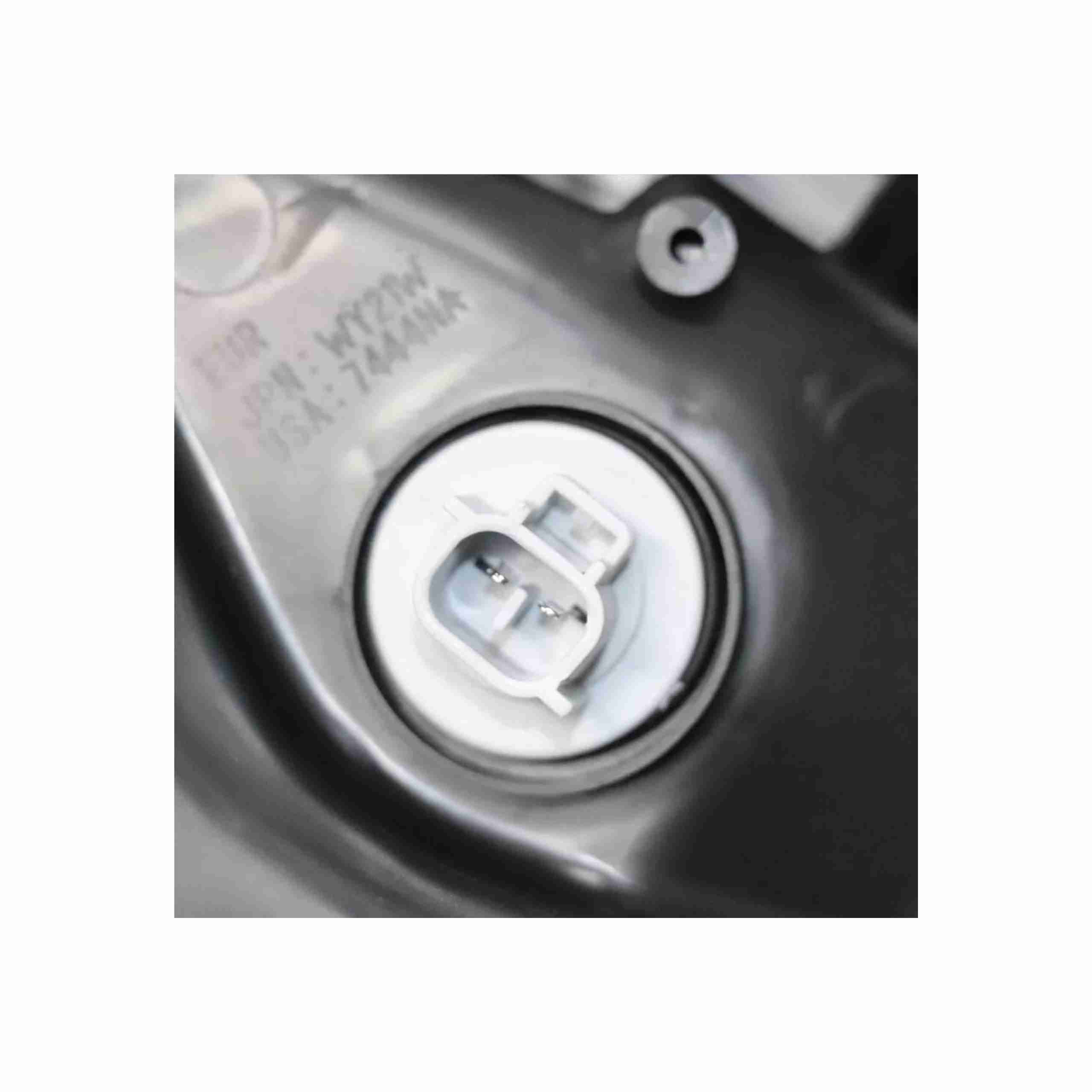 For 2012-2014 Toyota Yaris Hatchback Headlamp Headlight Housing Black Left+Right