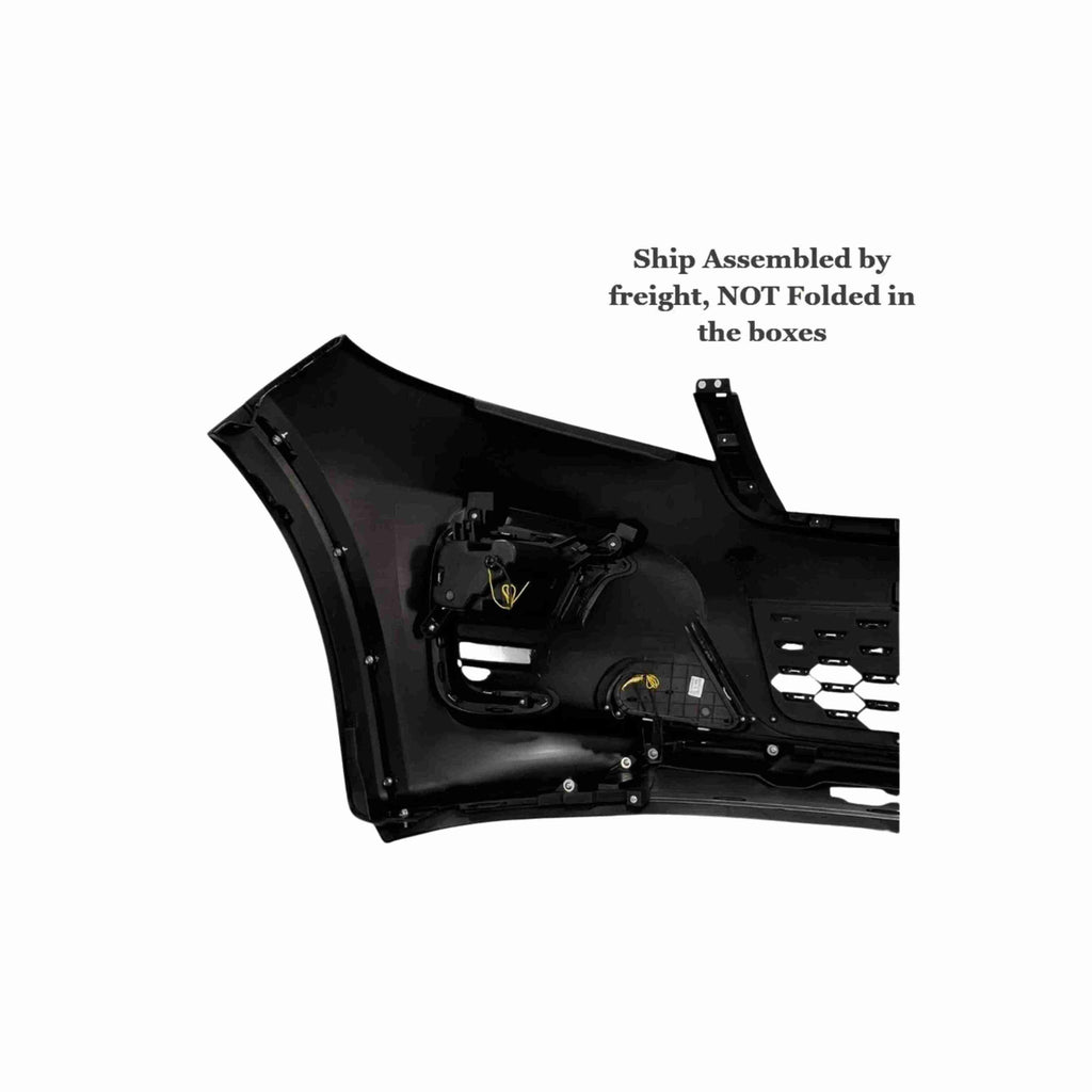 For 2019-2020 Kia Sorento Front Bumper Cover Lower Grille LED Fog Light Complete