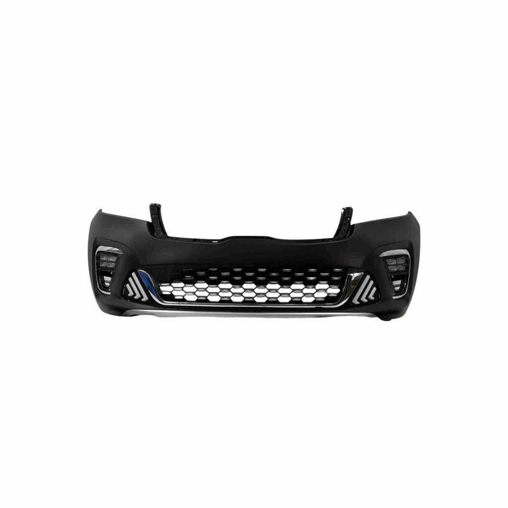 For 2019-2020 Kia Sorento Front Bumper Cover Lower Grille LED Fog Light Complete