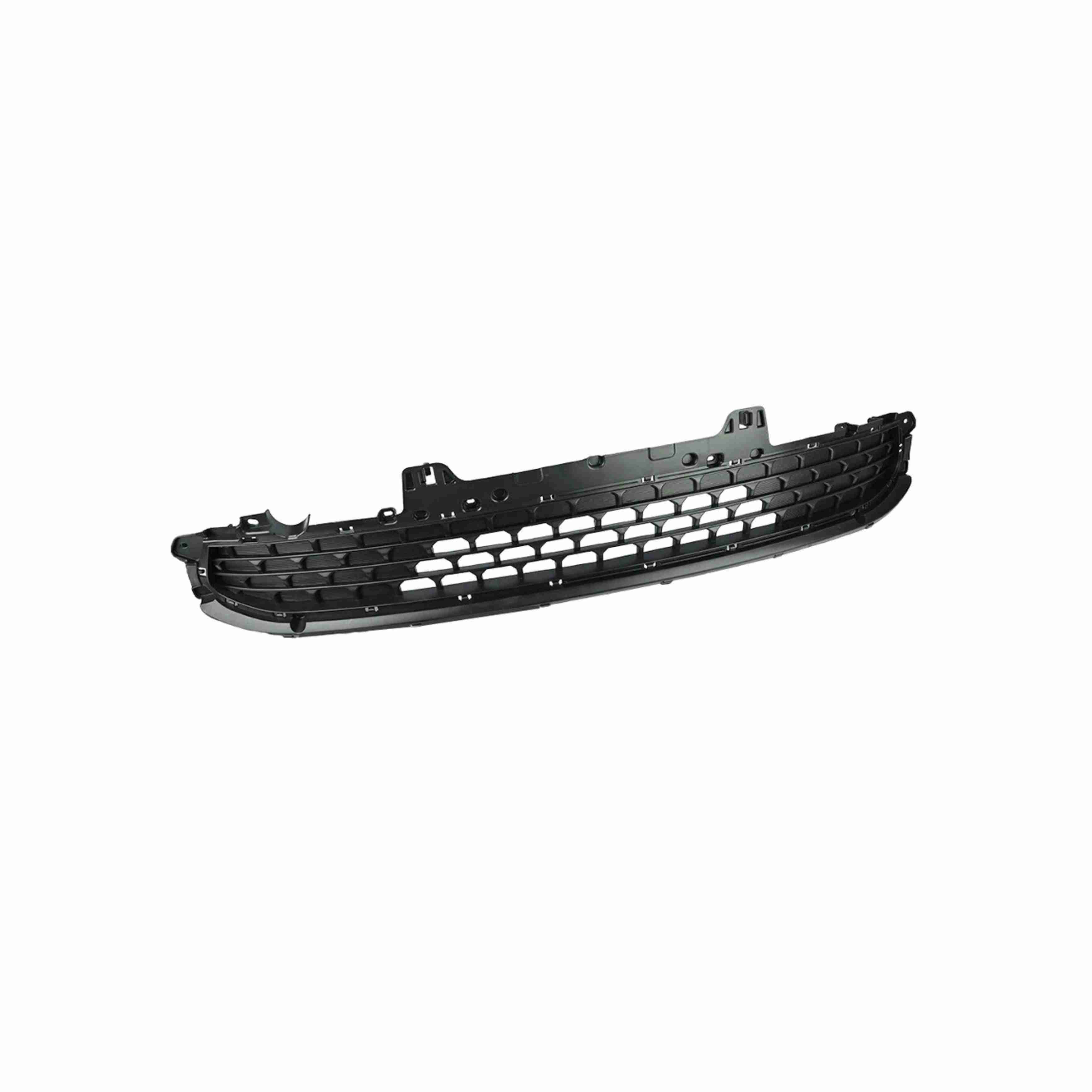 For 2022-2023 Hyundai Kona Front Bumper Cover Grille Upper+Lower Grille Assembly Mesh Style Black