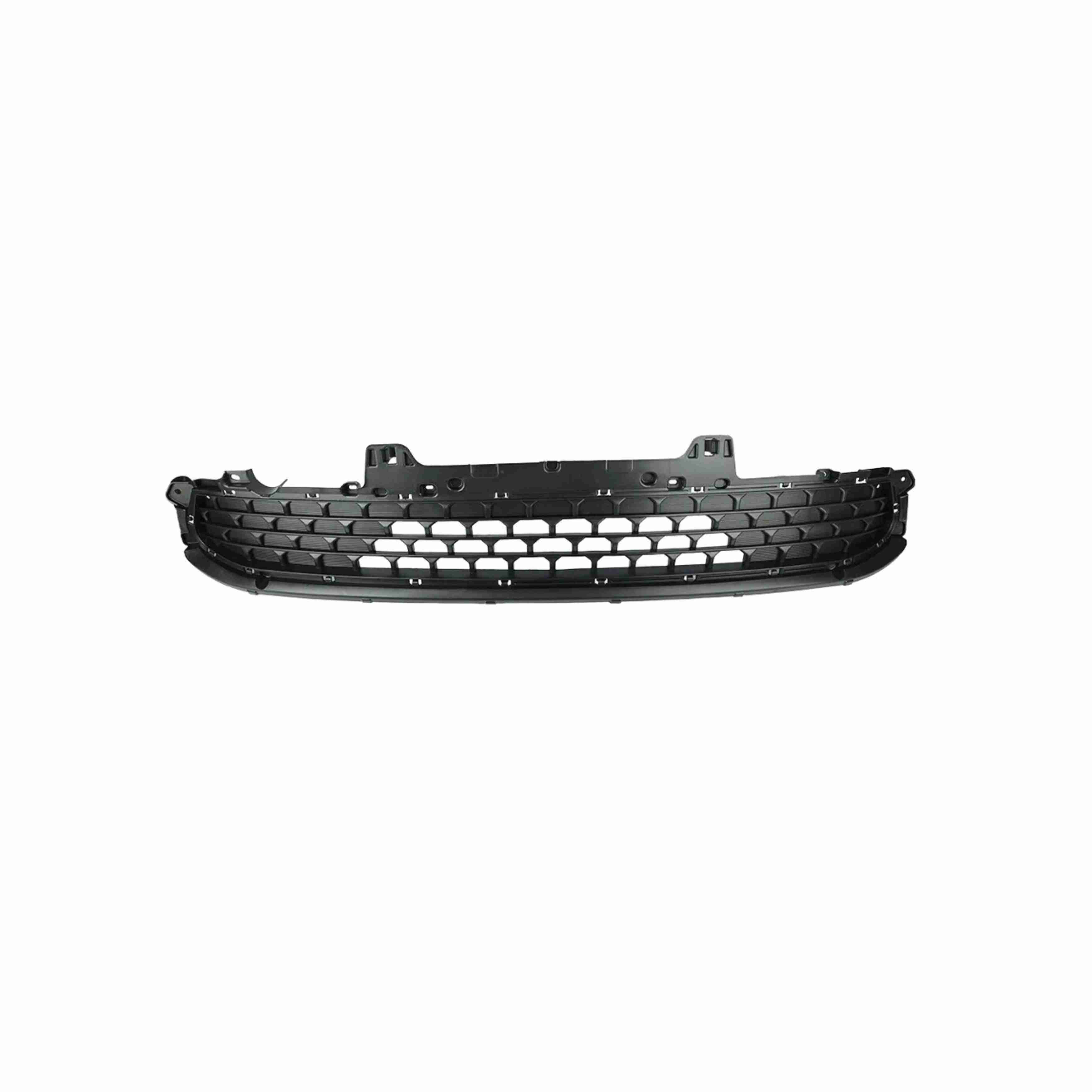 For 2022-2023 Hyundai Kona Front Bumper Cover Grille Upper+Lower Grille Assembly Mesh Style Black