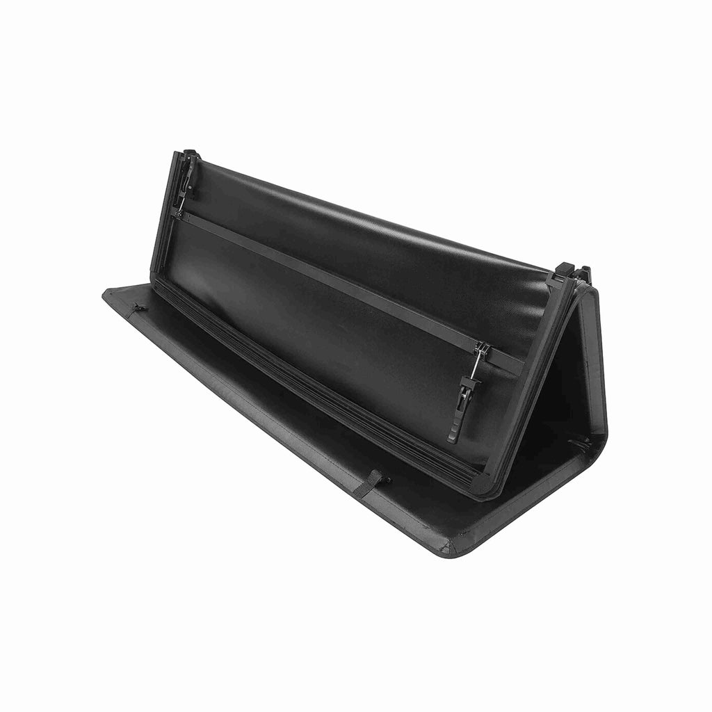 For 2005-2023 Nissan Frontier 3 Truck Bed Fold Tonneau Cover Waterproof Soft 5Ft