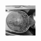For 2009-2010 Toyota Corolla Headlights Housing Chrome Clear Lamp Left+Right Set