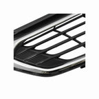 For 2018-2021 Chevrolet Equinox Front Bumper Upper Grille Black & Chrome Grill