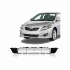 For 2009-2010 Toyota Corolla Front Lower Bumper Grille Textured Black Plastic