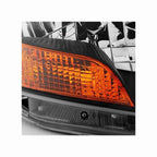 For 2007-2011 Toyota Yaris Sedan Clear Lens Headlight Assembly Headlamp Housing Black Left+Right