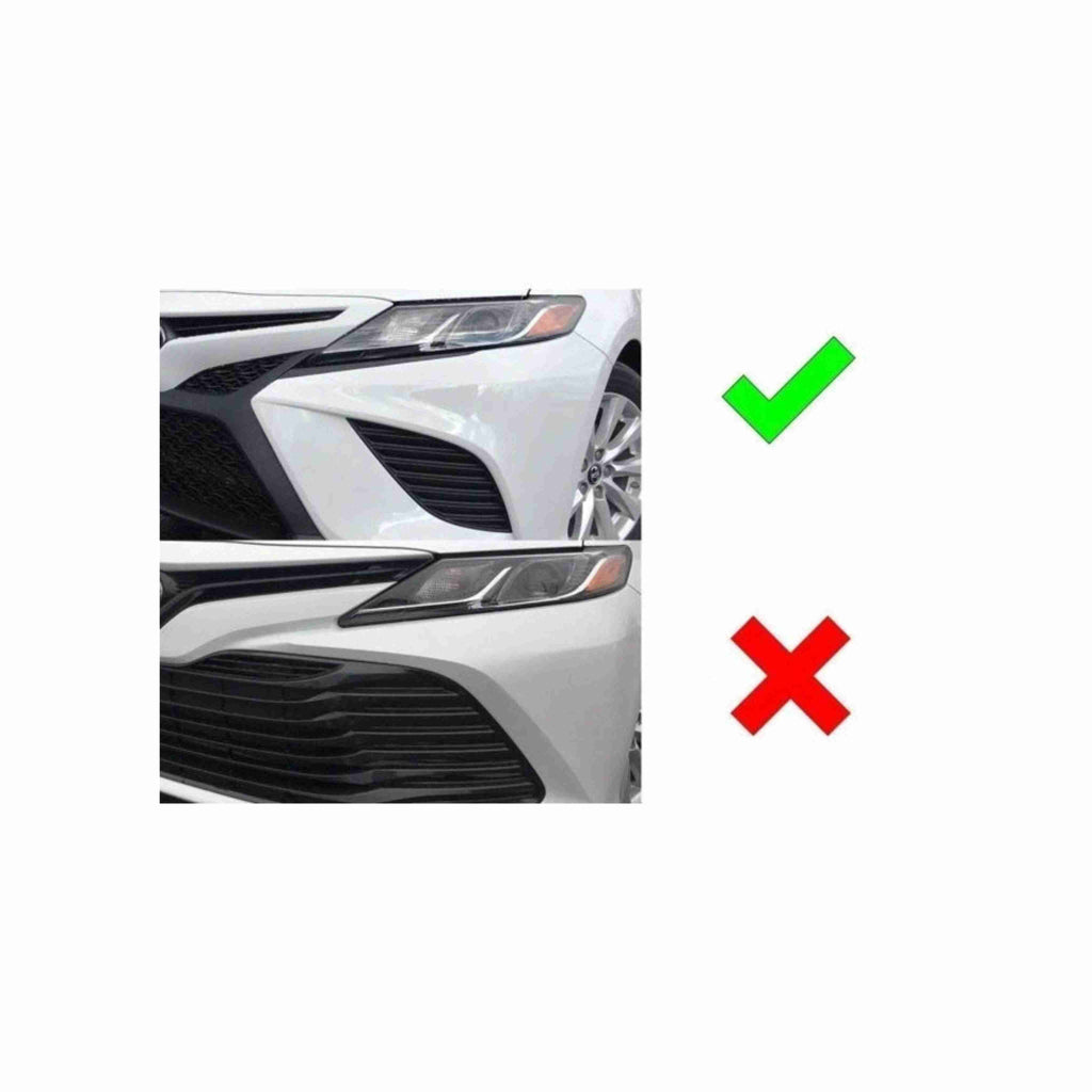 For 2018-2020 Toyota Camry SE XSE LED Fog Light Lamp Set Switch+Wires+Relay
