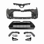 For 2017-2019 Toyota Corolla XLE LE Sedan Front Bumper with Grilles and Fog Lights Assembly Set
