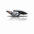 For 2014-2016 Hyundai Elantra Housing Black Headlamp Assembly Clear Lens Headlight Left+Right