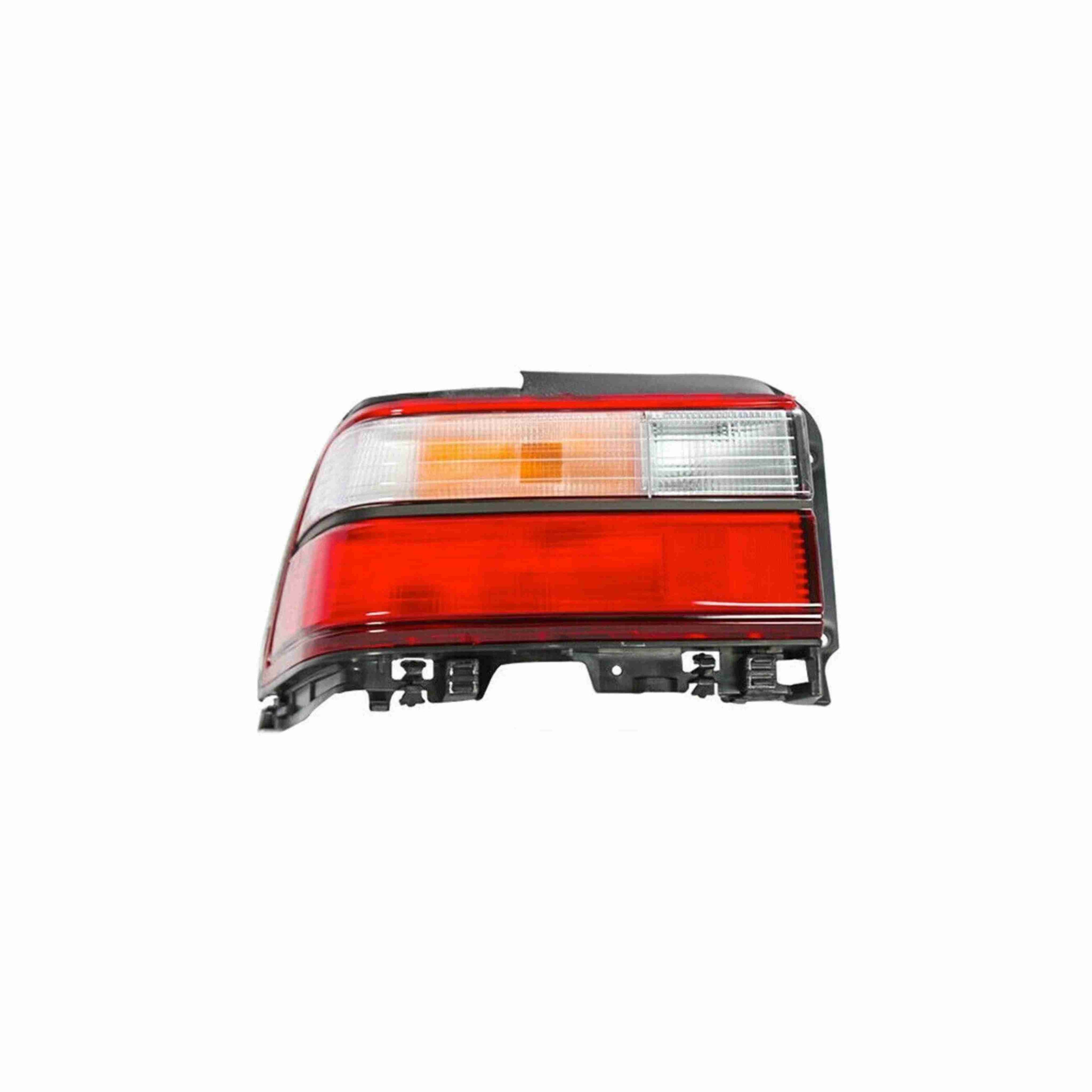 For 1993-1997 Toyota Corolla Tail Light Rear Lamp Clear Red JDM Style Left+Right