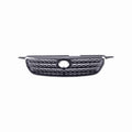 For 2005-2008 Toyota Corolla Chrome Shell With Dark Gray Front Bumper Grille Insert Assembly