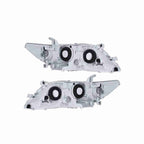 For 2007-2009 Toyota Camry Projector Clear Headlight Black Headlamp Left+Right