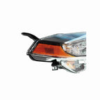 For 2017-2019 Toyota Corolla LE L CE Headlight Halogen Lamp Black Set Left+Right