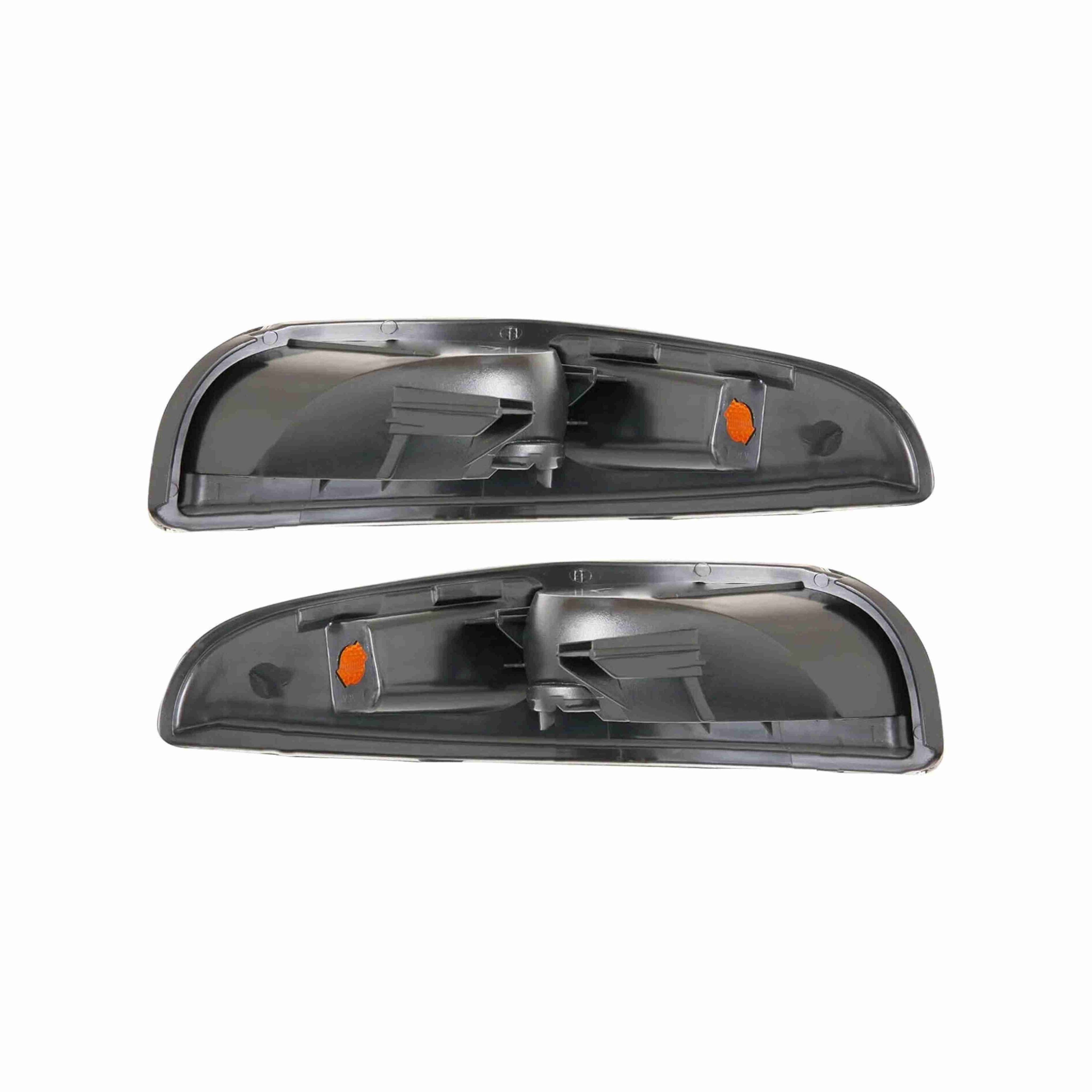 For 1997-2004 Chevy Corvette C5 Smoke Lens Front Turn Signal Light Left+Right