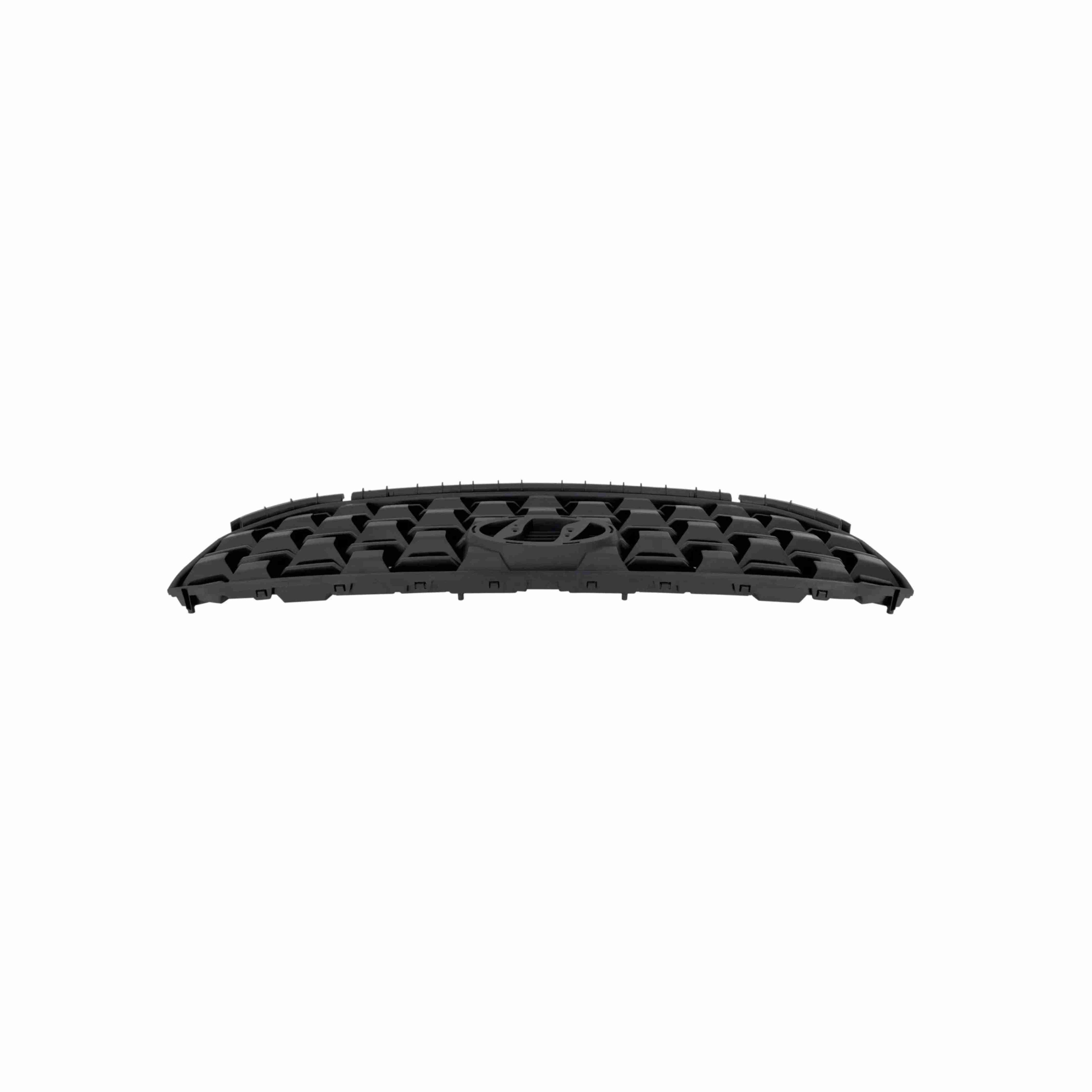 For 2021-2023 Hyundai Santa Fe Front Upper Bumper Grille Assembly Black Grill