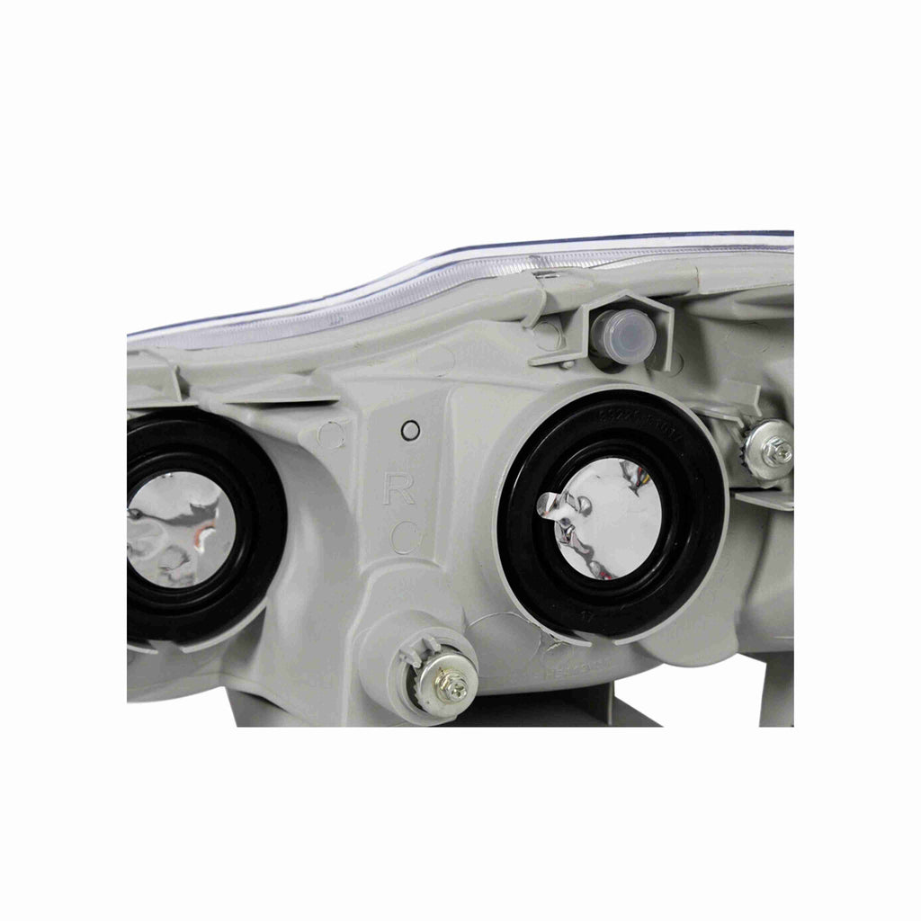 For 2003-2008 Toyota Corolla Clear Headlight Housing Black Headlamps Left+Right