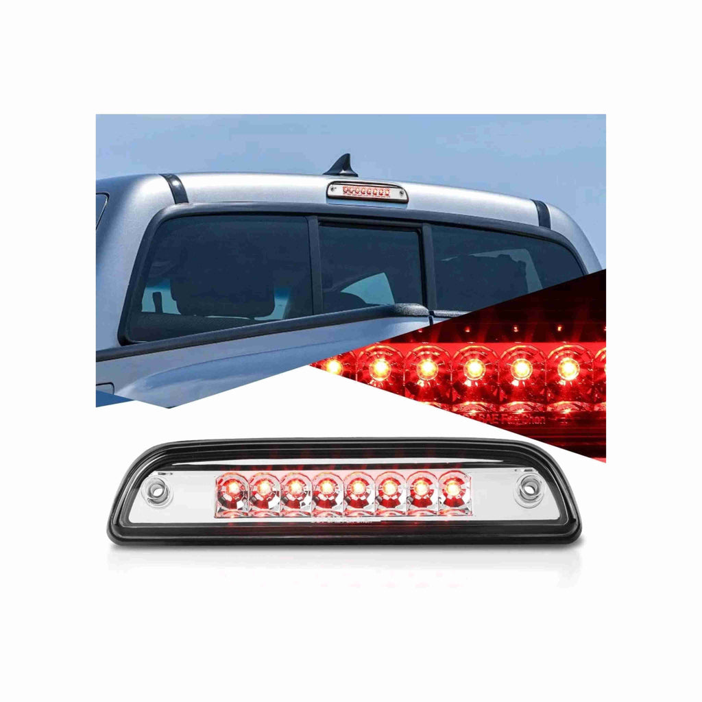 For 1995-2017 Toyota Tacoma Pickup Full Led 3RD Third Brake Light Tail Chrome