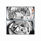 For 2003-2008 Toyota Corolla Clear Headlight Housing Black Headlamps Left+Right