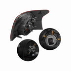 For 2007-2012 Toyota Yaris Sedan Tail Lights Rear Lamps Brake Set Left+Right