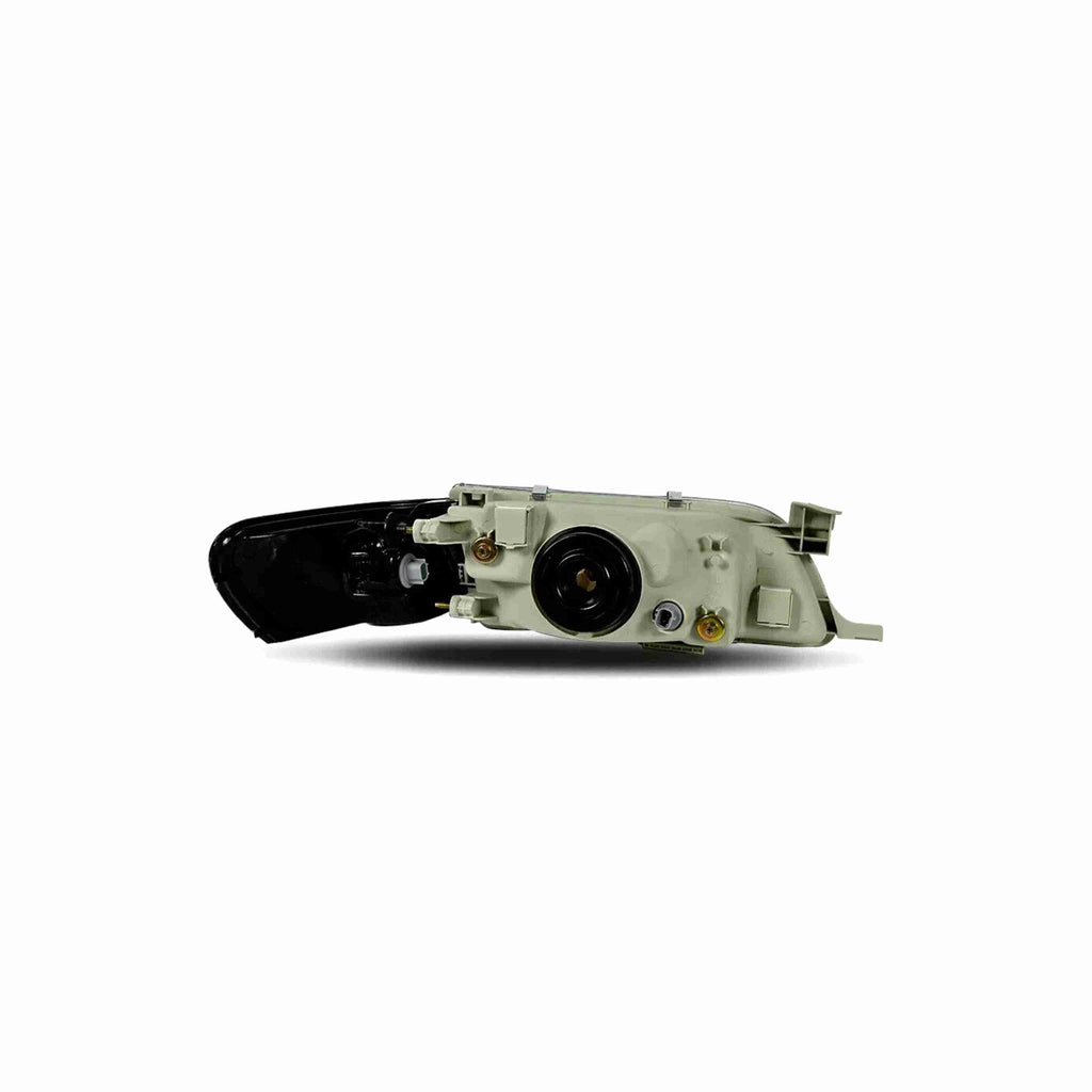 For 1993-1997 Toyota Corolla Headlights Housing Black Headlamp+Corner Left+Right