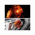 For 2016-2021 Honda Civic Led Light Housing Black Headlamp Clear Lens Headlight Halogen Left+Right
