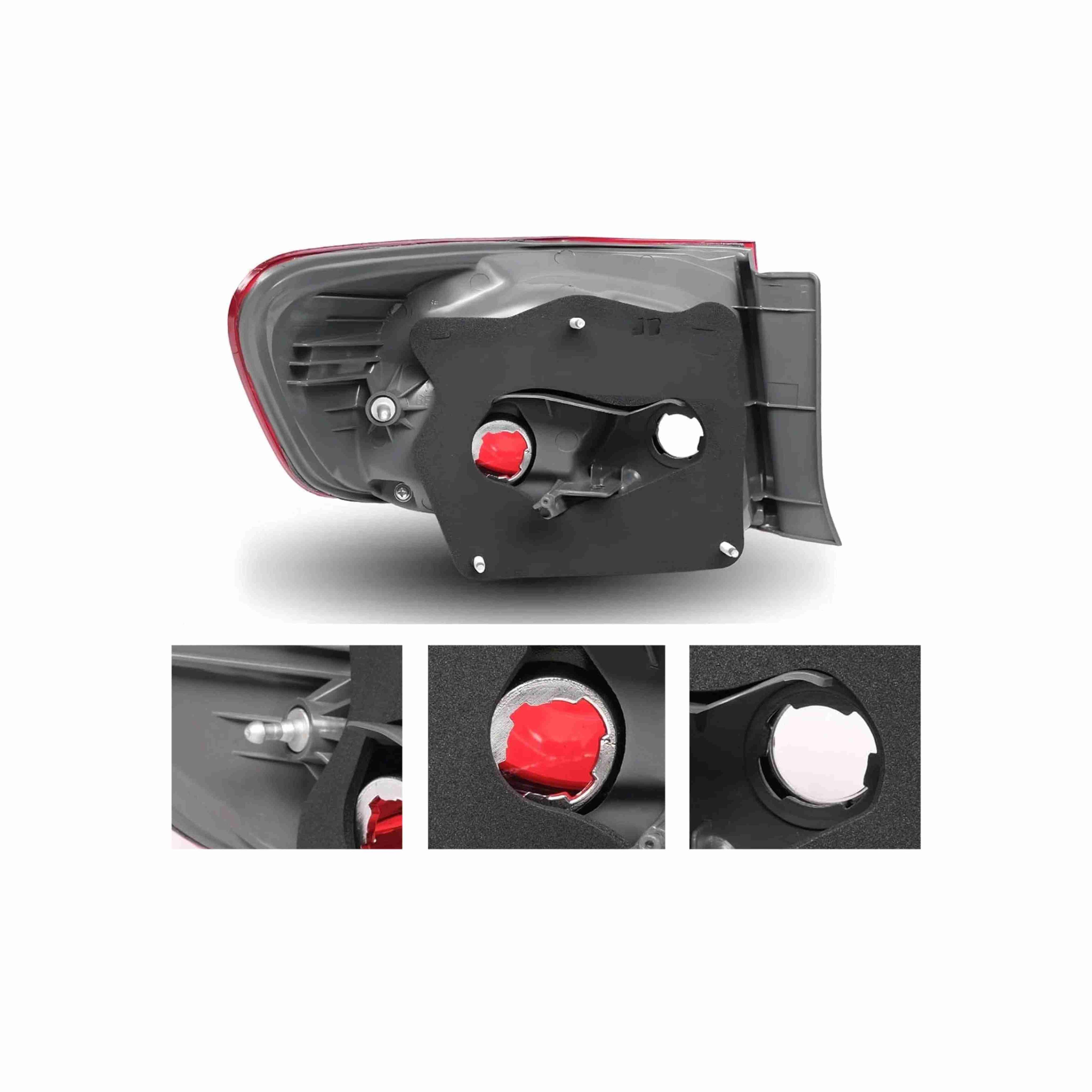 For 2011-2013 Toyota Corolla Outer Brake Light Tail Light Lamp Set Left+Right