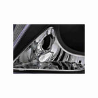 For 2005-2007 Scion tC Coupe Clear Lens Headlights Black Housing Headlamps Left+Right