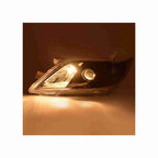 For 2007-2009 Toyota Camry Projector Clear Headlight Black Headlamp Left+Right