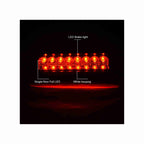 For 1995-2017 Toyota Tacoma Pickup Full Led 3RD Third Brake Light Tail Chrome
