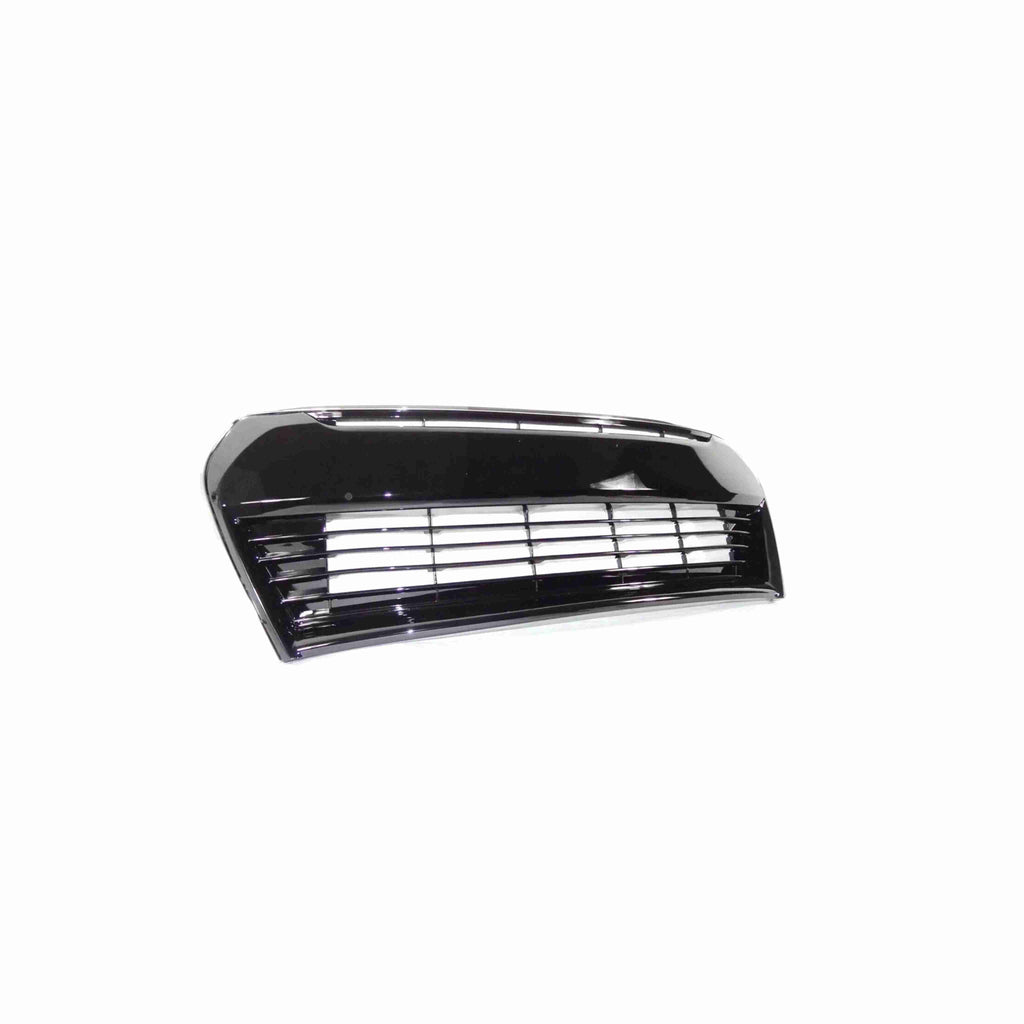 For 2014-2016 Toyota Corolla S Front Bumper Lower Grille Black&Chrome Trim Grill