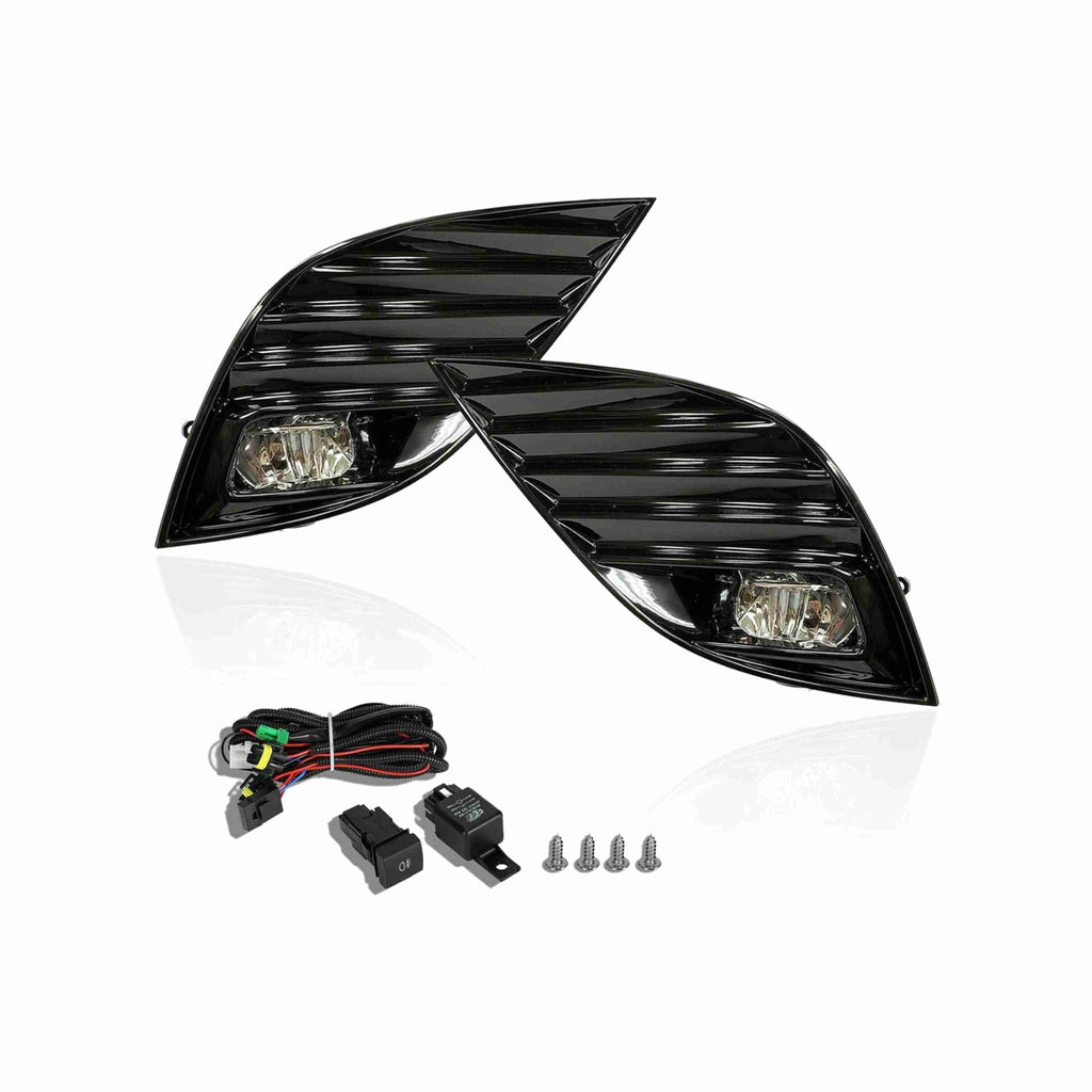 For 2018-2020 Toyota Camry SE XSE LED Fog Light Lamp Set Switch+Wires+Relay