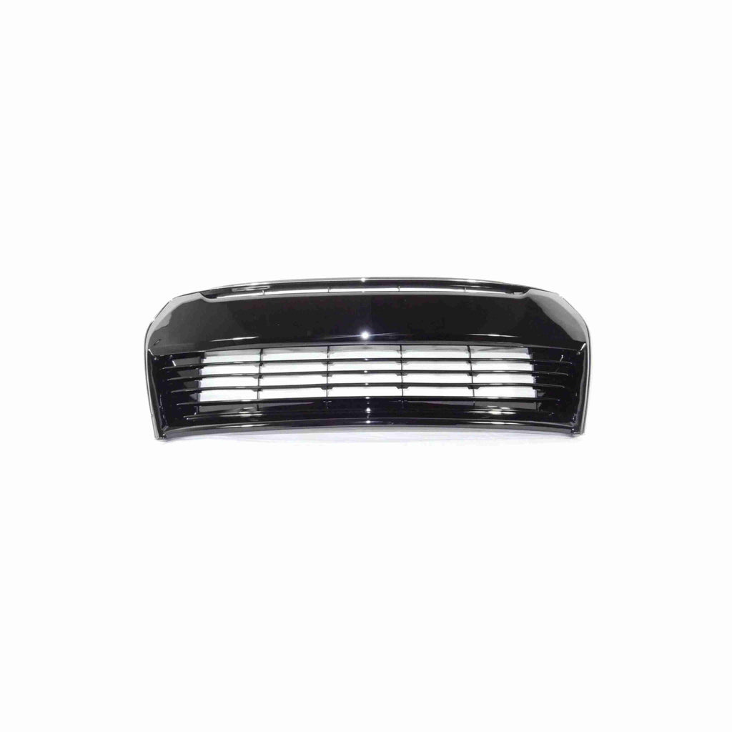 For 2014-2016 Toyota Corolla S Front Bumper Lower Grille Black&Chrome Trim Grill