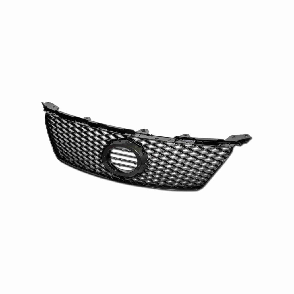 For 2006-2008 Lexus IS250 350 ISF IS-F Style Front Bumper Hood Mesh Black Grille