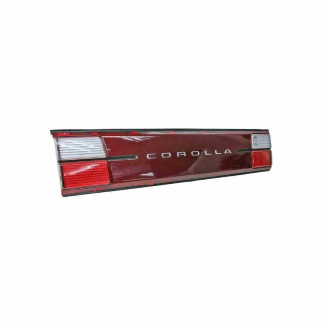 For 1993-1997 Toyota Corolla AE102 AE100 JDM Taillight Trunk Finish Center Panel Red and Chrome
