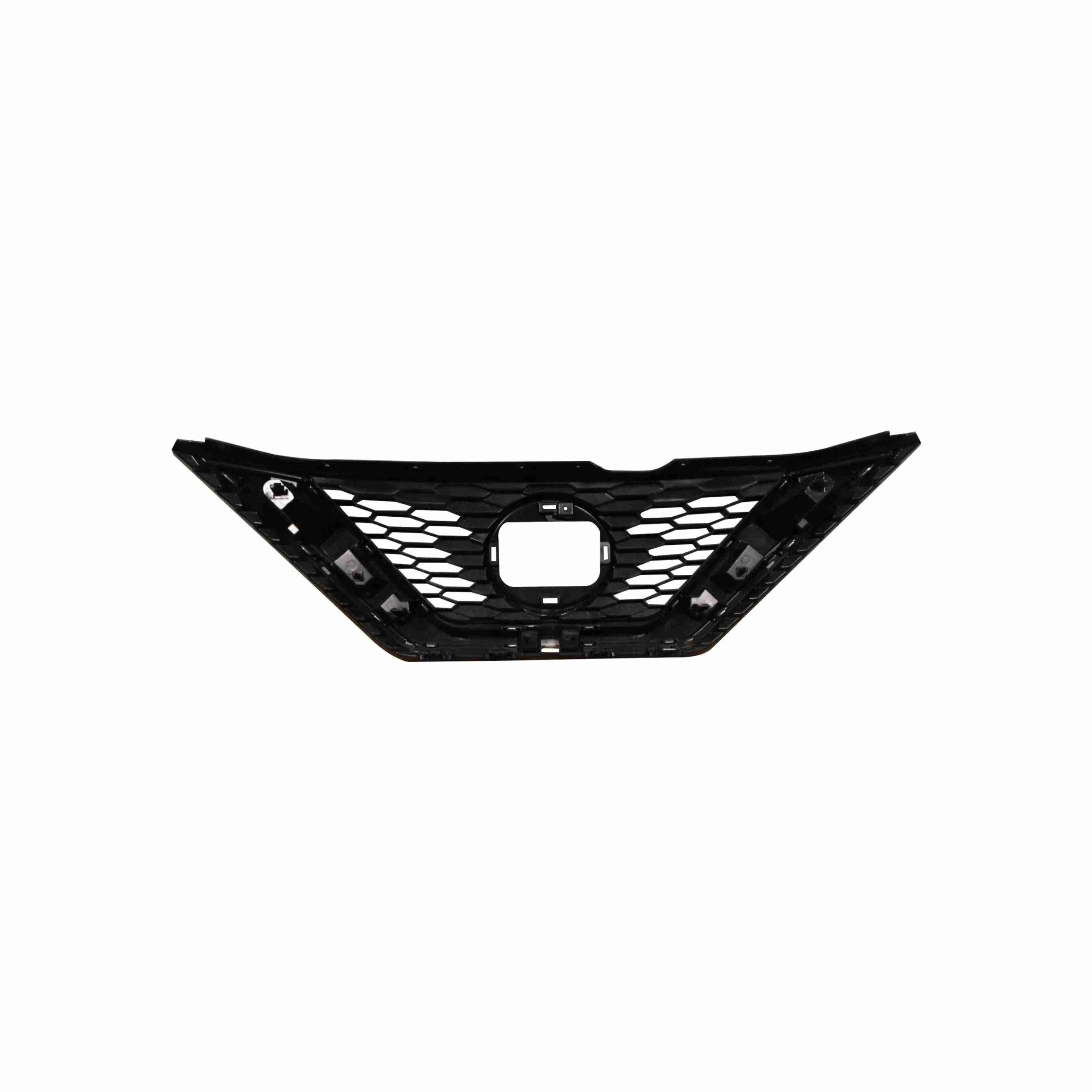 For 2020-2022 Nissan Rogue Qashqai Sport Front Upper Grille Black&Chrome Grill Mesh Style