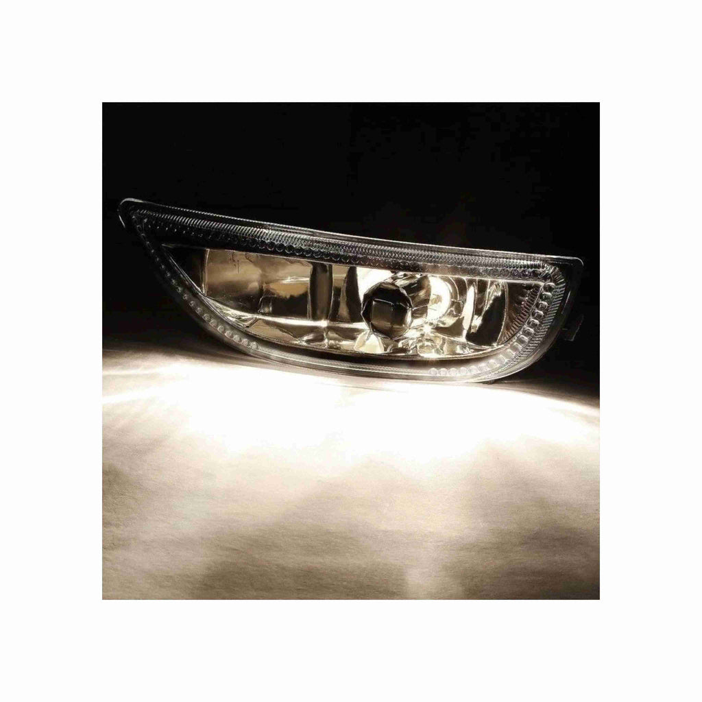 For 2001-2002 Toyota Corolla Fog Light Lamps Bulb+Switch Smoke Left+Right