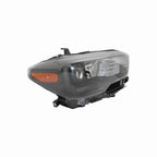 For 16-21 Toyota Tacoma Black Projector Headlight Lamp DRL W/O LED Left+Right