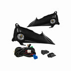 For 2019-2021 Toyota Corolla Hatchback Fog Light Lamp Wiring+Switch Led Set x 2 Left+Right