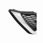 For 2020-2022 Nissan Rogue Qashqai Sport Front Upper Grille Black&Chrome Grill Mesh Style