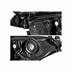 For 2014-2016 Toyota Corolla Headlights Black lamps Clear Lens Left+Right Set