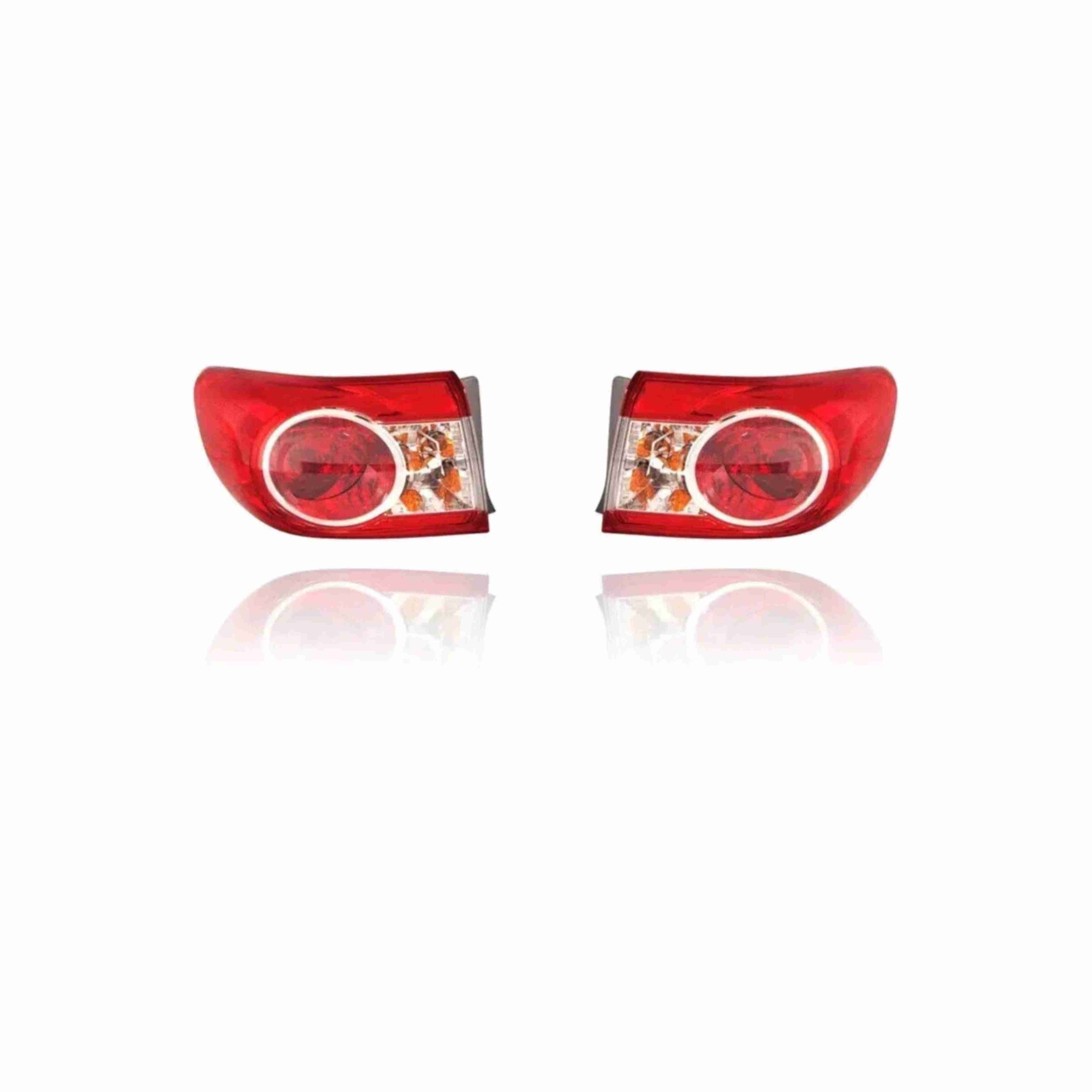 For 2011-2013 Toyota Corolla Outer Brake Light Tail Light Lamp Set Left+Right