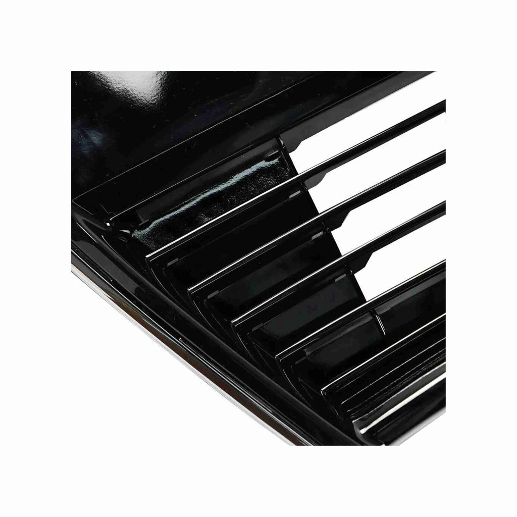For 2014-2016 Toyota Corolla S Front Bumper Lower Grille Black&Chrome Trim Grill
