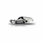 For 1988-1992 Toyota Corolla Sedan EE90-E92-AE90 Headlight Black Lamp Left+Right