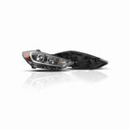 For 2017-2018 Hyundai Elantra Halogen Clear Lens Headlight HeadLamp Housing Black W/Bulb Left+Right