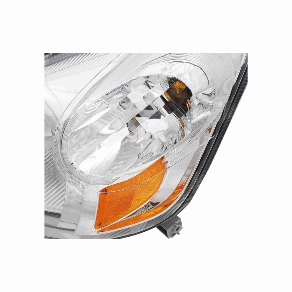 For 2003-2005 Toyota Echo Clear Assembly Headlights Headlamps Chrome Left+Right