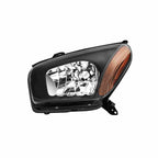 For 2001-2003 Toyota RAV4 Sport Clear Headlights Black Headlamps Set Left+Right