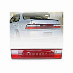 For 1993-1997 Toyota Corolla AE102 AE100 JDM Taillight Trunk Finish Center Panel Red and Chrome