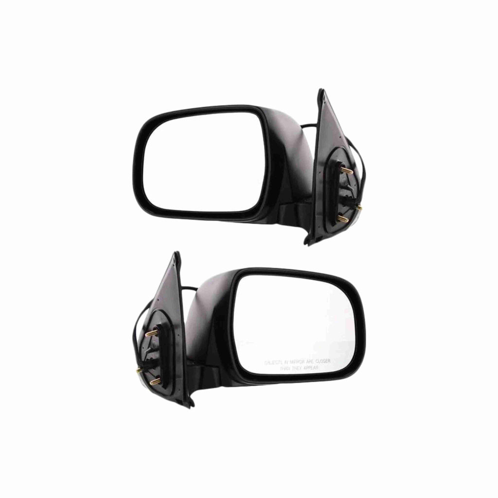For 2005-2011 Toyota Tacoma 2.7L 4.0L V6 Mirrors Power Black Pair Left+Right Set