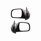 For 2005-2011 Toyota Tacoma 2.7L 4.0L V6 Mirrors Power Black Pair Left+Right Set